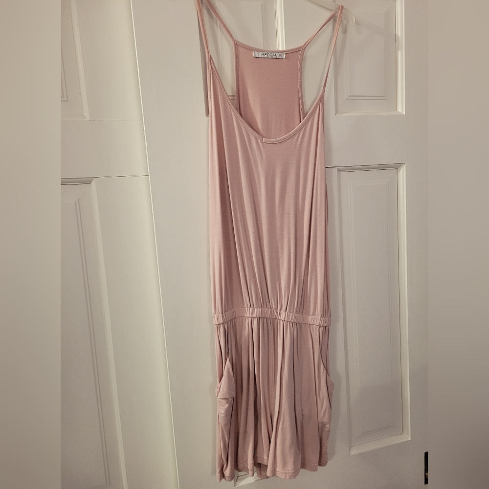 Pink Amazon one-piece romper